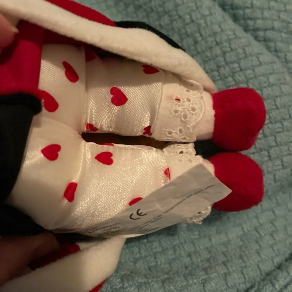 Disney Queen of Hearts Plush Toy - Red and Black